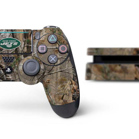 NFL New York Jets Realtree AP Camo PS4 Slim Bundle Skin